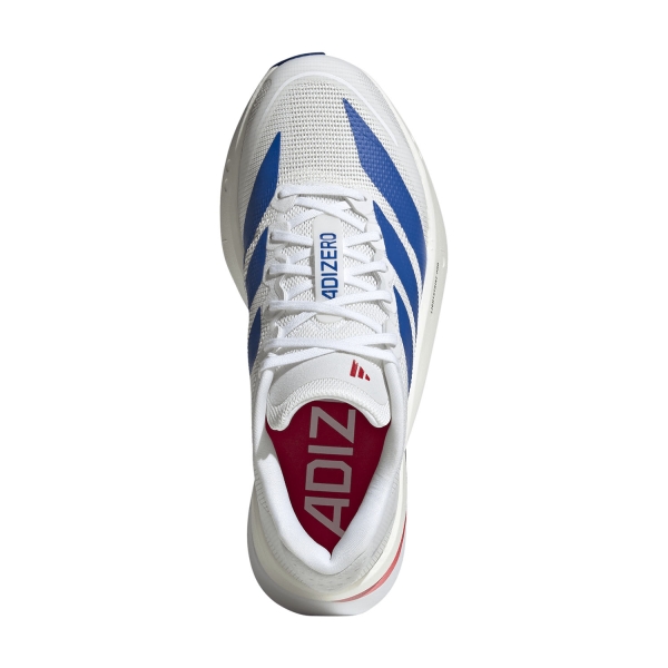 adidas adizero Boston 13 - FTWR White/Team Royal Blue/Dash Grey