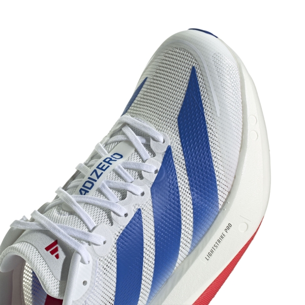 adidas adizero Boston 13 - FTWR White/Team Royal Blue/Dash Grey