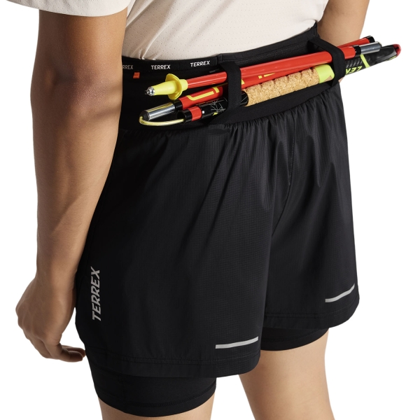 adidas Terrex Xploric 2 in 1 2in Pantaloncini - Black