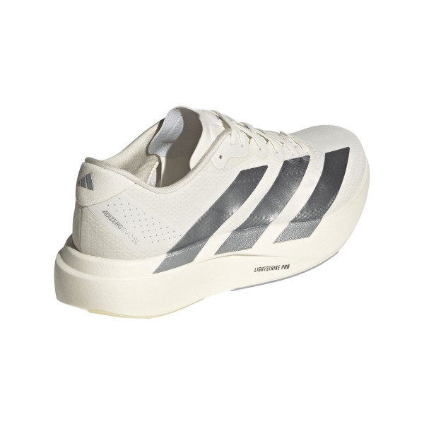 adidas adizero Evo SL WOVEN - Core White/Halo Silver