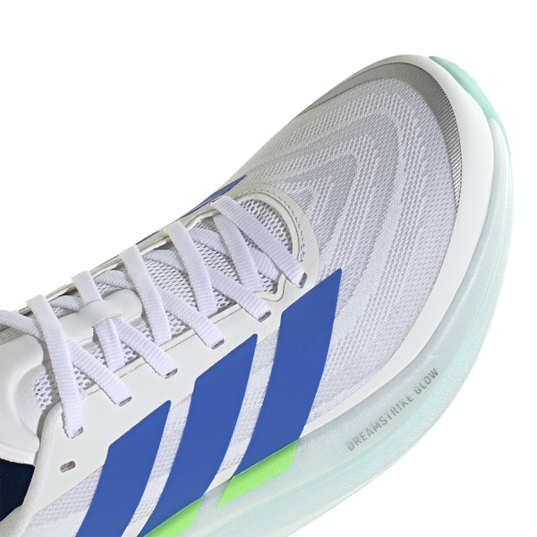 adidas Supernova Glide - FTWR White/Blue/Lime Burst