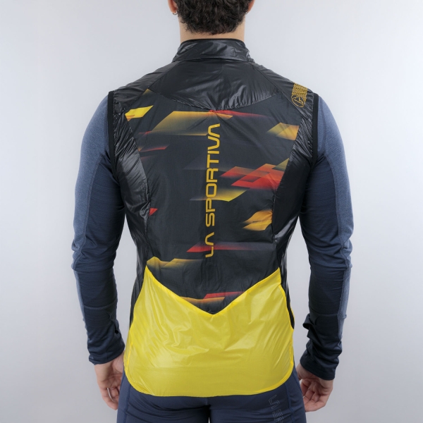 La Sportiva Blizzard Windbreaker Vest - Yellow/Black