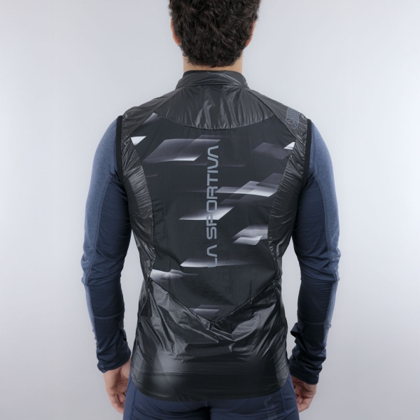 La Sportiva Blizzard Windbreaker Chaleco - Black/Carbon