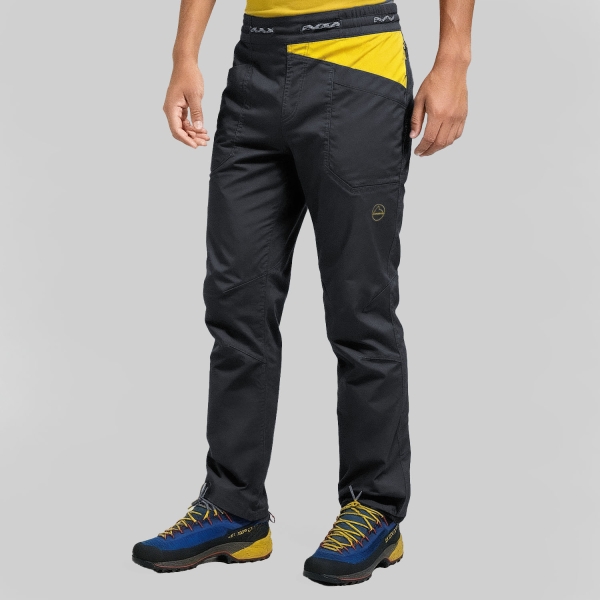 Shorts e Pantaloni Outdoor Uomo La Sportiva Bolt Pantaloni  Onyx/Savana ZACP072G19E32