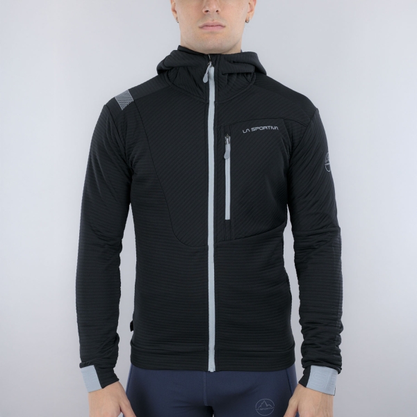 Giacche e Maglie Outdoor Uomo La Sportiva Mood Felpa  Black ZACF001K00K00