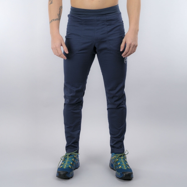 Shorts e Pantaloni Outdoor Uomo La Sportiva Roots Pantaloni  Night Sky/Chalk ZACP069B46W04