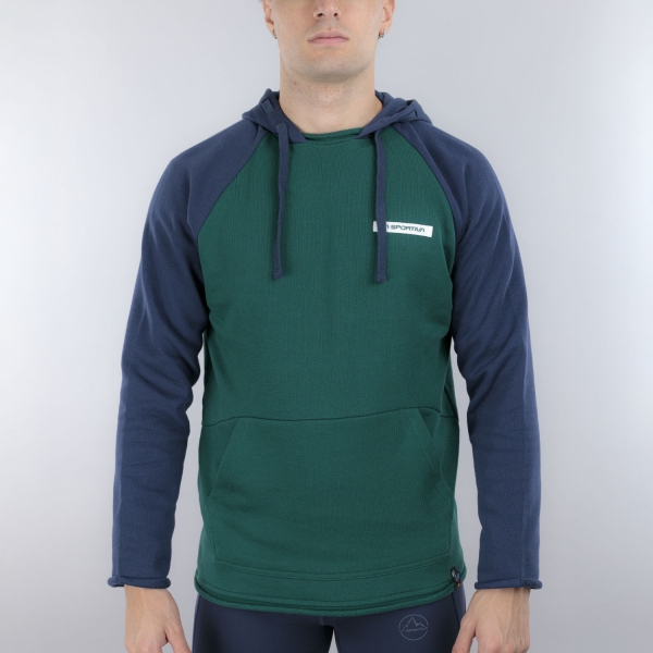 Men's Sweatshirt and Shirts La Sportiva Telendos Hoodie  Jungle/Night Sky ZACW028E21B46