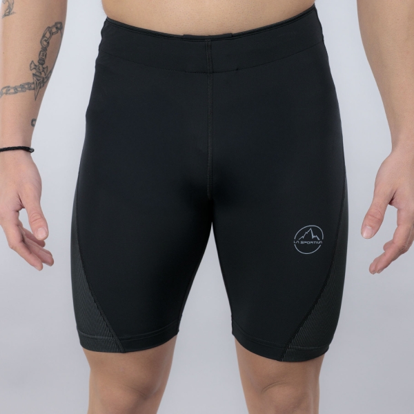Pantalones Cortos Trail Running Hombre La Sportiva Triumph 8in Shorts  Black/Cloud ZARG012K00G07
