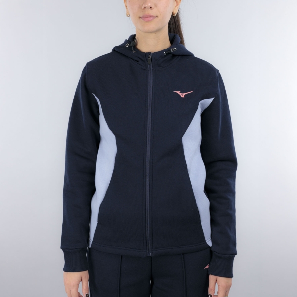 Maglia e Felpa Fitness e Training Donna Mizuno Athletics Felpa  Baritone Blue/Icelandic Blue K2GCC70288