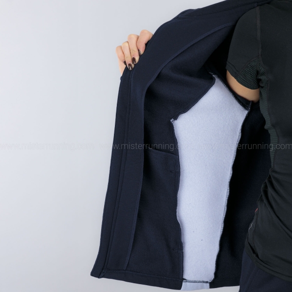 Mizuno Athletics Felpa - Baritone Blue/Icelandic Blue