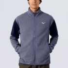 Mizuno Athletics Felpa - Odyssey Gray/Baritone Blue