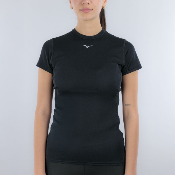Maglietta Intimo Sportivo Donna Mizuno Mid Weight Maglietta  Black A2GA175309