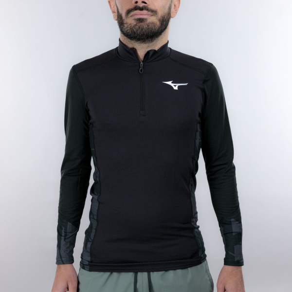 Camisa Intima Hombre Mizuno Virtual Body G5 Pro Camisa  Black A2GAC50009