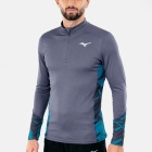 Mizuno Virtual Body G5 Pro Camisa - Odyssey Gray/Capri Breeze
