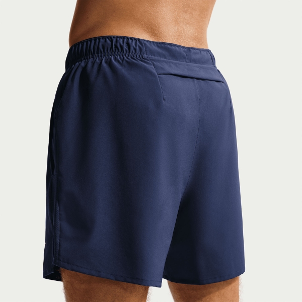 Nike Challenger 2 in 1 5in Shorts - Midnight Navy/Reflective Silver