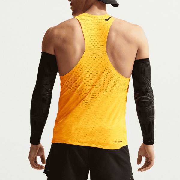 Nike Dri-FIT ADV AeroSwift Tank - Laser Orange/Black