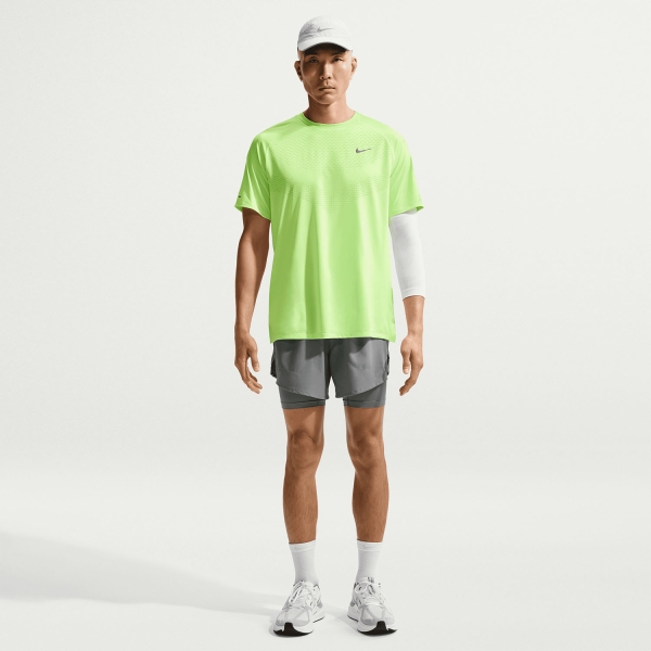 Nike Dri-FIT ADV Stride T-Shirt - Lime Blast/Reflective Silver