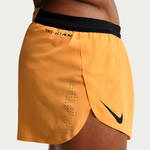 Nike Dri-FIT ADV AeroSwift 2in Shorts - Laser Orange/Black