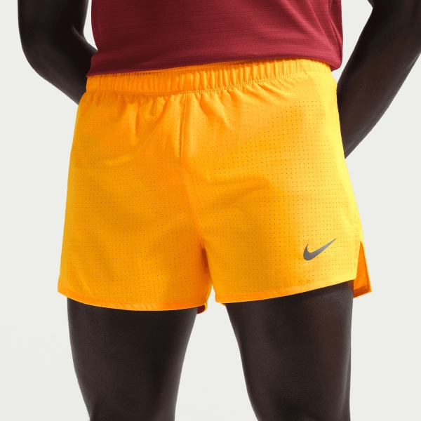 Men's Running Shorts Nike DriFIT Fast 3in Shorts  Laser Orange/Black/Reflective Silver FN3355845