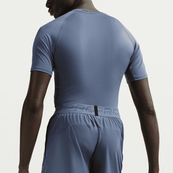 Nike Dri-FIT Logo T-Shirt - Diffused Blue/Black