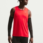Nike Dri-FIT Miler Run Canotta - Light Crimson/Reflective Silver