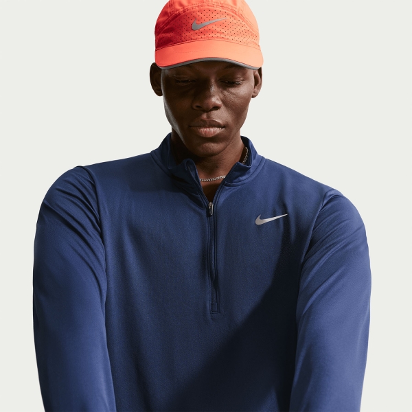 Nike Dri-FIT Pacer Maglia - Midnight Navy/Reflective Silver