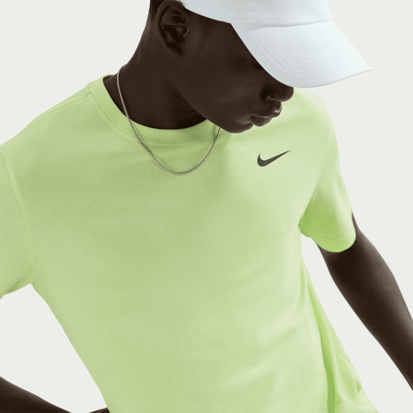 Nike Dri-FIT Swoosh Logo Maglietta - Light Liquid Lime/Black
