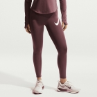 Nike Dri-FIT Tempo Swoosh 7/8 Tights - Tattoo/Reflective Silver/White