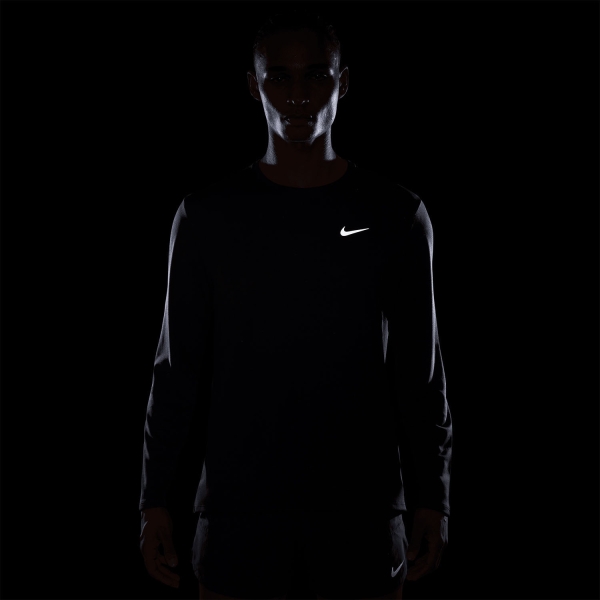 Nike Dri-FIT UV Miler Shirt - Midnight Navy/Reflective Silver