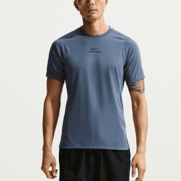 Men's Training T-Shirt Nike Pro TShirt  Diffused Blue/Black HV0409491