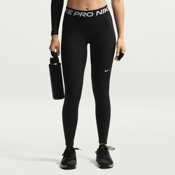 Pants e Tights Fitness e Training Donna Nike Pro Tights  Black/White IQ0886010
