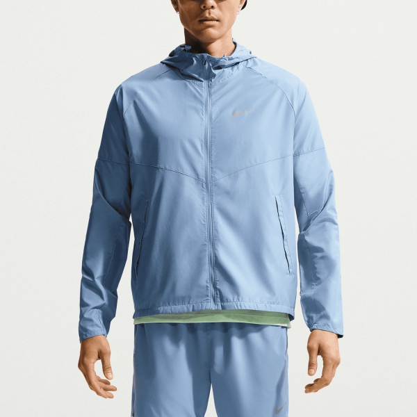 Men's Running Jacket Nike Repel Miler Jacket  Work Blue/Reflective Silver DD4746486