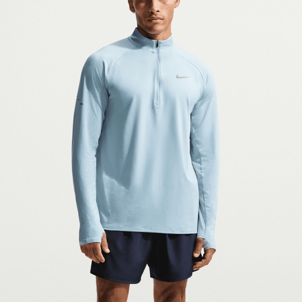 CamisaRunning Hombre Nike Stride Camisa  Light Armory Blue/Reflective Silver HV2180440