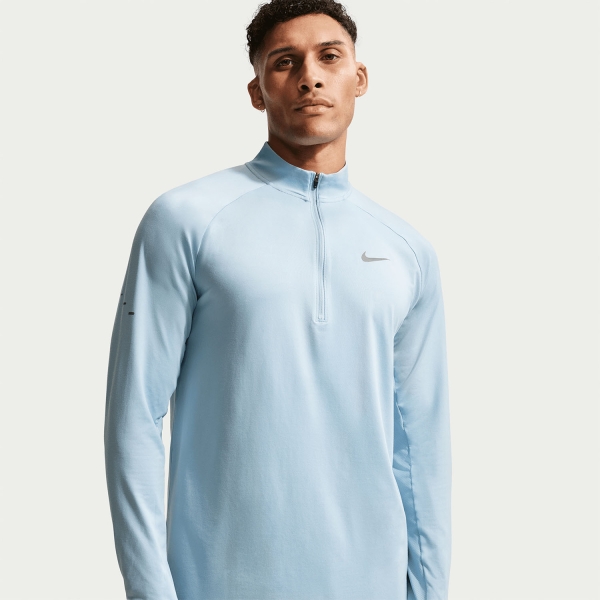 Nike Stride Camisa - Light Armory Blue/Reflective Silver