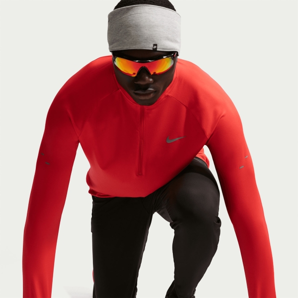 Nike Stride Shirt - Light Crimson/Reflective Silver