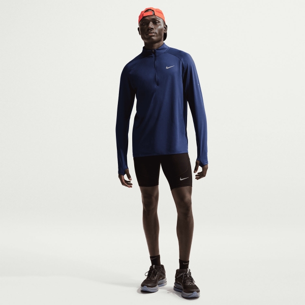 Nike Stride Maglia - Midnight Navy/Reflective Silver