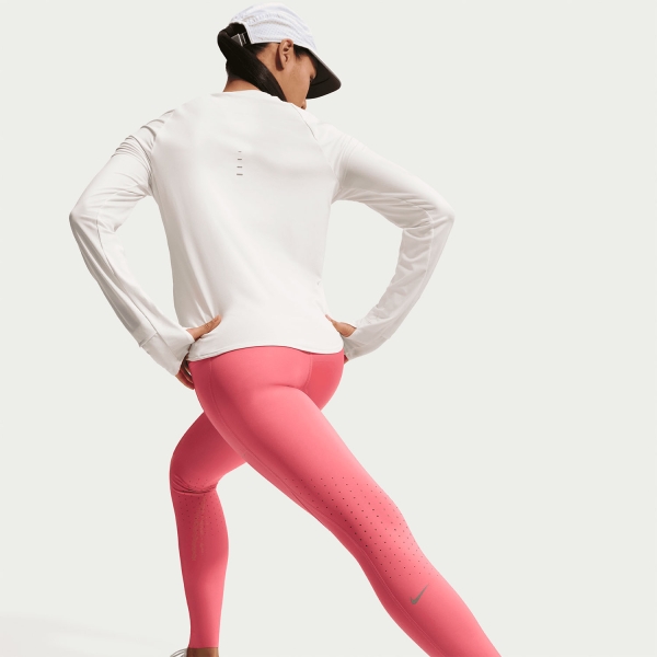 Nike Swift 7/8 Tights - Sea Coral/Reflective Silver