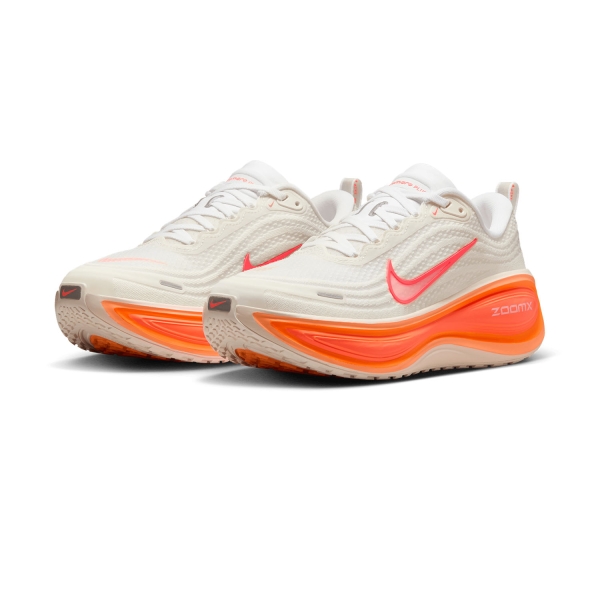 Nike Vomero Plus - Sail/Hot Lava/White/Orange Pulse