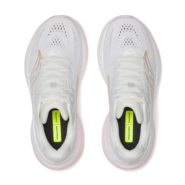 Saucony Ride 19 - White/Silk