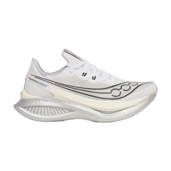 Zapatillas Running Performance Mujer Saucony Endorphin Pro 5  White/Black S11064101
