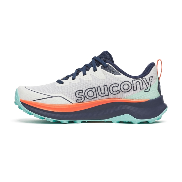 Saucony Peregrine 16 - White/Navy