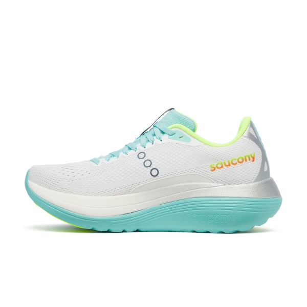 Saucony Endorphin Trainer - White/Aqua