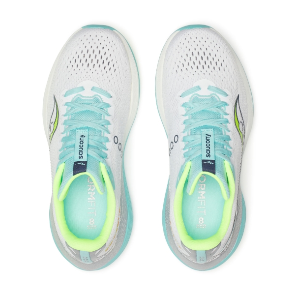 Saucony Endorphin Trainer - White/Aqua