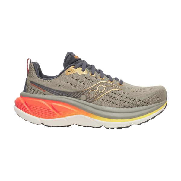 Zapatillas Running Estables Hombre Saucony Hurricane 25  Laurel/Fire S21026142