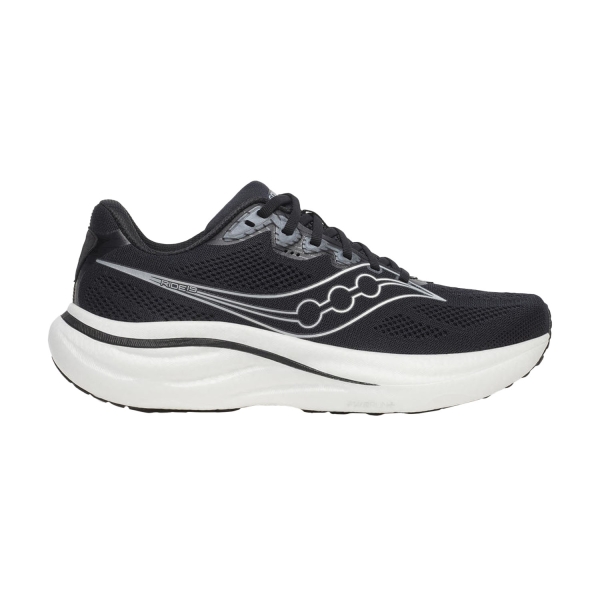 Scarpe Running Neutre Uomo Saucony Ride 19  Black/Silver S21055100