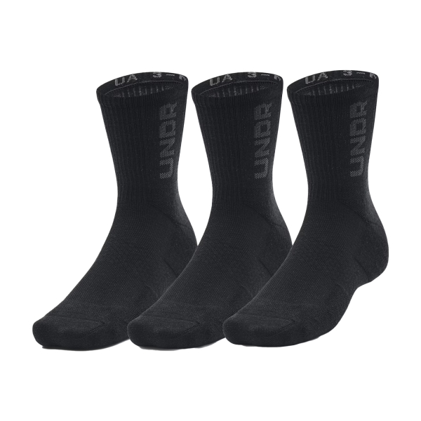 Calcetines Under Armour 3 Maker x 3 Calcetines  Black/Pitch Gray 13730840001