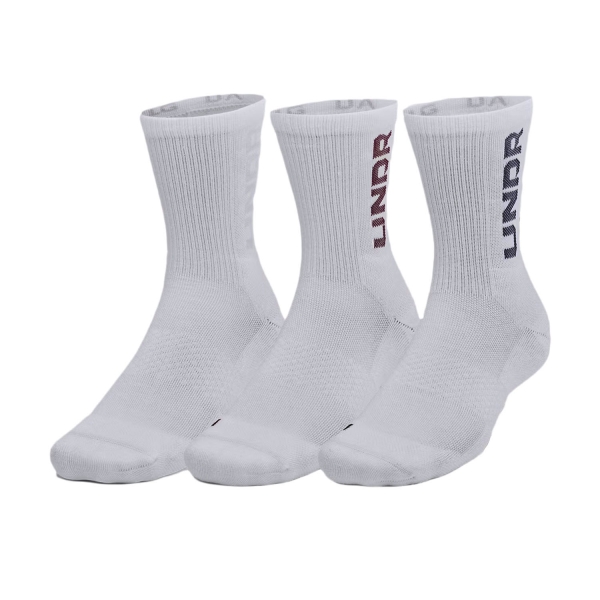 Calze Under Armour Under Armour 3 Maker x 3 Calze  White  White 