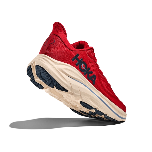 Hoka Clifton 10 - Vermillion/Varsity Navy