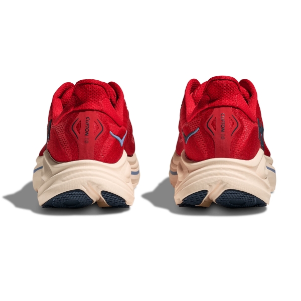 Hoka Clifton 10 - Vermillion/Varsity Navy