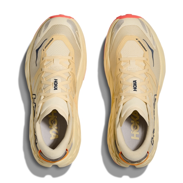 Hoka Speedgoat 7 - Vintage Yellow/Neon Flame